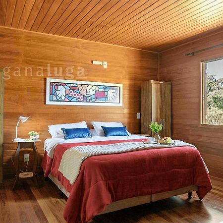 Villa Dos Platanos Em Rancho Queimado Bagian luar foto